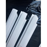 SÉRÜLT Fehér toldó profil 2,7 méter